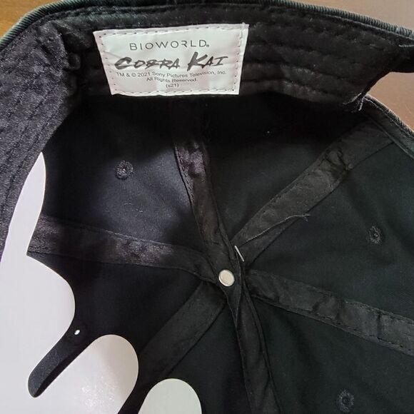 Cobra Kai Official Licensed Dad Hat Cap Black New - Picture 9 of 9